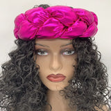 Bronzing Fabric Women's Headbands Elastic Braids Hair Bands Female Turban Cap Party Headwear Accessories Fashion Bandage Bandana
