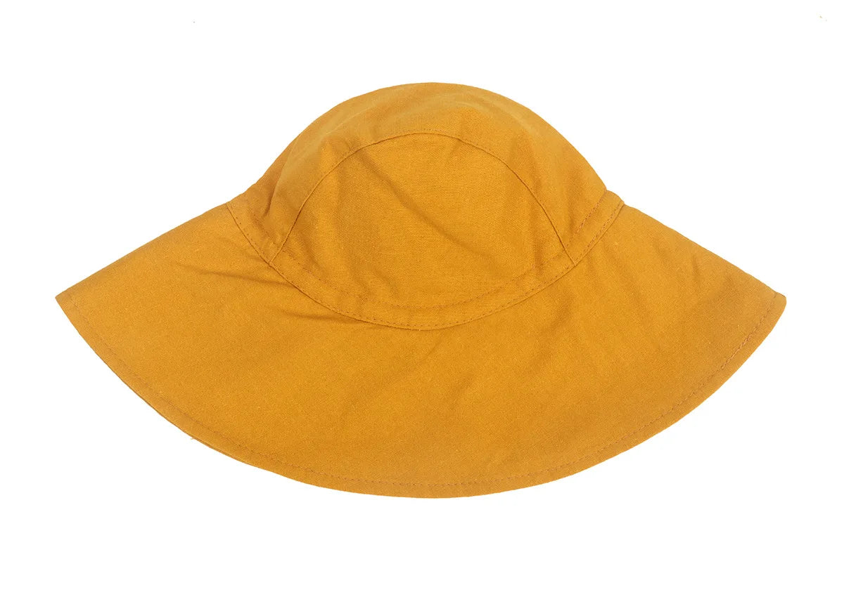 Big Brim Baby Sun Hat Summer Spring Kids Bucket Hat for Girls Boys Cotton Linen Children Cap Beach Travel Kids Hats Caps 2M-4Y