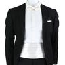 New Fashion Mens Cummerbund Bow Tie Brooch Set Black Red Blue   Waist Seal For Formal Tuxedo Business Suit Dinner Accessories