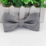 Classical Solid Fashion Bowties Groom Men Colorful Striped Cravat Grid Male Marriage Butterfly Wedding Bow Ties