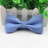 Classical Solid Fashion Bowties Groom Men Colorful Striped Cravat Grid Male Marriage Butterfly Wedding Bow Ties