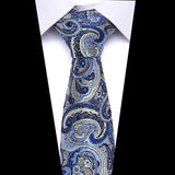 2023 New Design Wholesale 7.5 cm Jacquard Tie Red Men Floral Suit Accessories Fit Formal Party