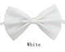 Black Neck Tiebow for Boys Girls Toddler Adjustable Solid Bow Tie Party  Wedding Children's Accessories Not Afraid of Creases