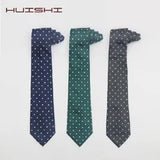 Corbata de marca de moda hecha a mano, sólida, con pañuelo y gemelos, para hombre, corbata, traje, camisa, accesorios de boda, regalos para hombre.