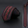 Skinny 6cm Ties For Men Wedding Dress Necktie Black Red Floral Paisley Patchwork Tie Business Slim Shirt Accessory Gift Cravate