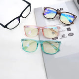 Blue Light Blocking Reading Glasses Women Stylish Square Readers Men UV Protection Magnifying Glasses Anti Glare 0 Degree