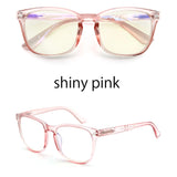 Blue Light Blocking Reading Glasses Women Stylish Square Readers Men UV Protection Magnifying Glasses Anti Glare 0 Degree
