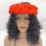 Bronzing Fabric Women's Headbands Elastic Braids Hair Bands Female Turban Cap Party Headwear Accessories Fashion Bandage Bandana