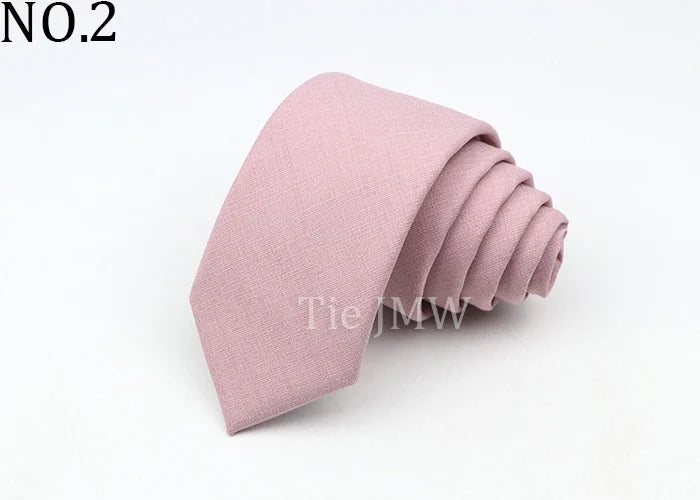 Fashion Neckties Classic Men's Slik Polyester Solid Color Tie For Business Party Wedding Suit Shirt Skinny Neck Ties Accessory