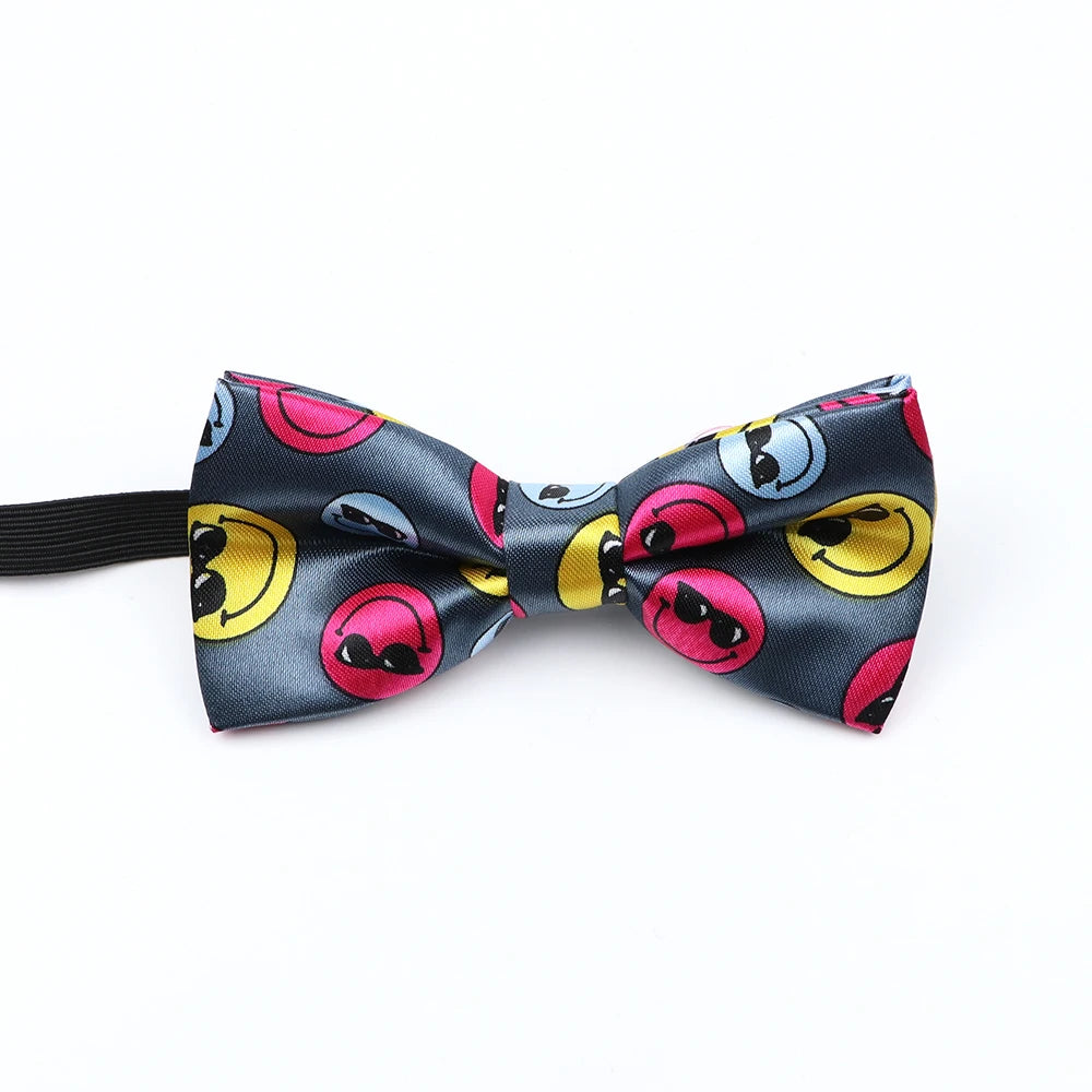Musical Note Bow Tie Guitar Piano Stave Adult Children Bowtie Novelty Handmade Butterfly Wedding Party Men Gift Accessories