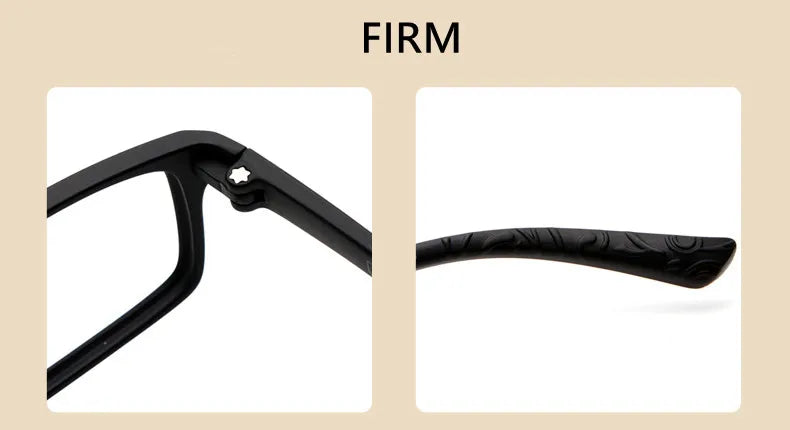 Men's And Women's Finished Myopia Glasses TR90 Frames And Aspherical Anti Blue Ray Photochromic Lenses SPH 0~-6.00 CYL 0~-2.00
