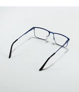 ZENOTTIC Men Titanium Alloy Optical Glasses Frame Fashion Male Square Eyewear Ultralight Metal Non-Prescription Eyeglasses