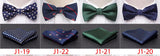 Men Bowtie Cravat Set Fashion Butterfly Party Wedding Ties Girls Business Jacquard Bow Tie Men Bowknot Wholesale Accessories