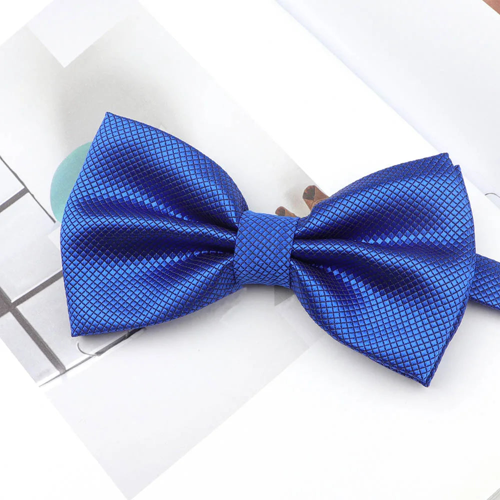 Solid Colorful Parent-Child Bowtie Set Classic Cute Family Butterfly Party Dinner Wedding Design Cute bow tie Accessory NO.1-15