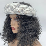 Bronzing Fabric Women's Headbands Elastic Braids Hair Bands Female Turban Cap Party Headwear Accessories Fashion Bandage Bandana