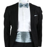 New Fashion Mens Cummerbund Bow Tie Brooch Set Black Red Blue   Waist Seal For Formal Tuxedo Business Suit Dinner Accessories