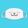 Cotton Kawaii Funny Anime Expression Mouth Face Mask Smile Breathable Masks For Korean Unisex Face Mouth Muffle Mask Accessories