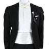 New Fashion Mens Cummerbund Bow Tie Brooch Set Black Red Blue   Waist Seal For Formal Tuxedo Business Suit Dinner Accessories