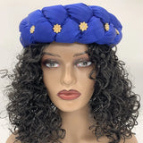 Latest Exaggerated Satin Twist Braids Headband Handmade African Headtie Nigerian Wedding Gele Women Turbans Ladies Head Wraps