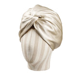100 Mulberry Silk Turban Bonnets For Women Twisted Sleeping Night Cap 19 Momme Pure Silk Hair Wrap Cap For Curly Ladies Headwrap