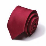 48Colors Classic 7.5cm Tie for Men Silk Tie Luxury Striped Slim Ties for Men Suit Cravat Wedding Party  Gravatas