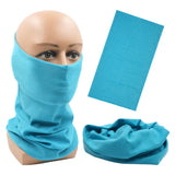 Outdoor Magic Bandana Solid Neon Color Cycling Hiking Scarves Headband Polyester Fashion Neck Cover Fishing Windproof Face Mask
