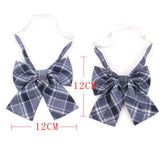 Feminine Plaid Bowtie Casual Bow tie For Women Uniform Collar Butterf Bowknot Adult Check Bow Ties Cravats Girls Bowties