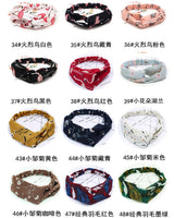 Women Headband New Fashion Hair Bands Bohemian Cross Elastic Hair Band For Ladies Black Purple Female Head band Hair Accessories