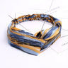 2020 Fashion Bohemian Headband Print Hairbands For Women Girls Vintage Cross Knot Turban Bandanas Headwear Hair Accessories