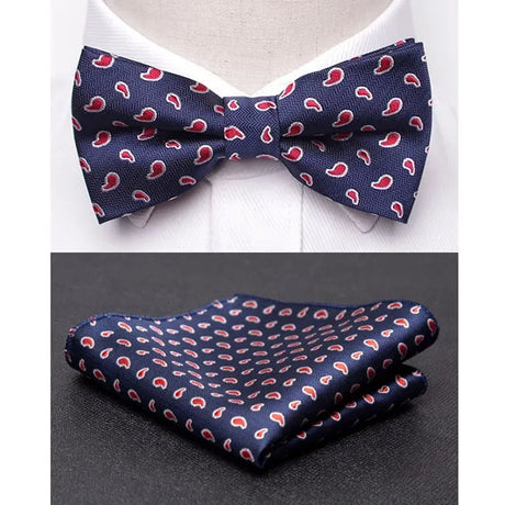 Men Bowtie Cravat Set Fashion Butterfly Party Wedding Ties Girls Business Jacquard Bow Tie Men Bowknot Wholesale Accessories