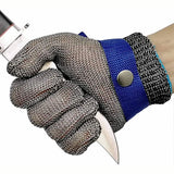 LPRED 1 Pc Cut Resistant Stainless Steel Gloves Working Safety Gloves Metal Mesh Anti Cutting For Butcher Worker