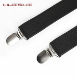 Kids Suspenders For Pants Bowtie Set Matching Tuxedo Suit Boy Girl Childs Adjustable Y-Back Brace Belt Adjustable Bowtie Wedding