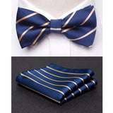 Men Bowtie Cravat Set Fashion Butterfly Party Wedding Ties Girls Business Jacquard Bow Tie Men Bowknot Wholesale Accessories