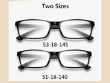 Men's And Women's Finished Myopia Glasses TR90 Frames And Aspherical Anti Blue Ray Photochromic Lenses SPH 0~-6.00 CYL 0~-2.00