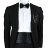 New Fashion Mens Cummerbund Bow Tie Brooch Set Black Red Blue   Waist Seal For Formal Tuxedo Business Suit Dinner Accessories