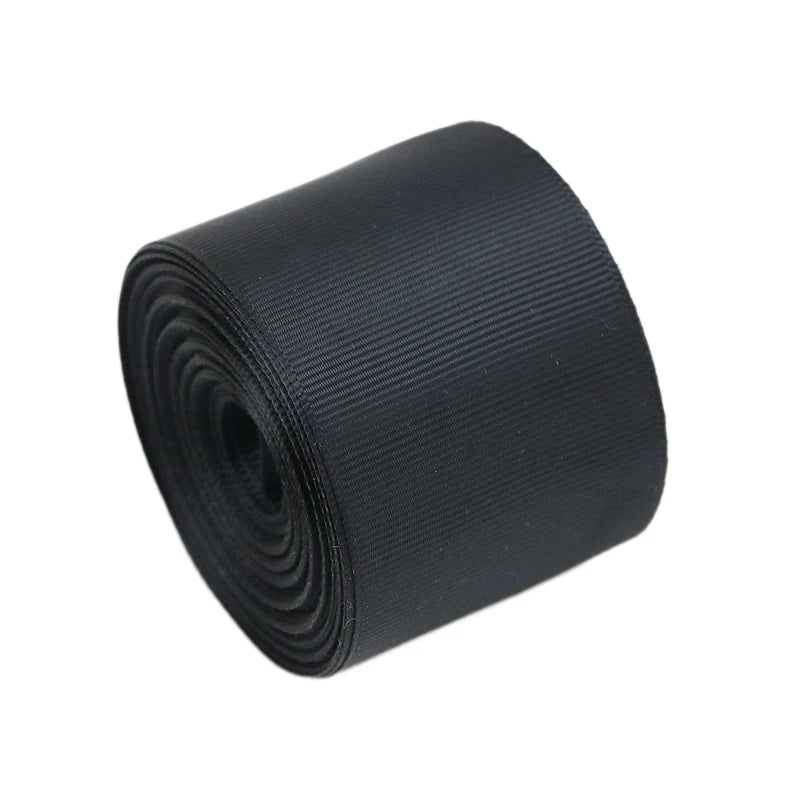 (10 meters/roll) Black Grosgrain Ribbon Webbing Decoration Gift Ribbons