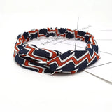 2020 Fashion Bohemian Headband Print Hairbands For Women Girls Vintage Cross Knot Turban Bandanas Headwear Hair Accessories