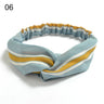 New Fashion Women Girls Bohemian Hair Bands Print Headbands Vintage Cross Turban Bandage Bandanas HairBands Hair Accessories