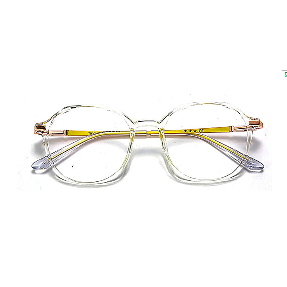 Fashion Women Anti Blue Light Glasses Blue Light Blocking Eyewear Luxury Brand Round Optical Spectacle Frame Computer Glasses