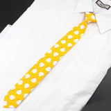 Cotton Floral Cartoon Animal Vintage Kids Child Girl Casual Necktie Cute Dog Duck Chicken Bear School Daily Skinny Small Ties