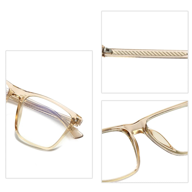 Blue Light Blocking Glasses Frame for Optical Prescription Eyeglasses Frame New Arrival Full Rim Plastic UV400 Anti-scratch