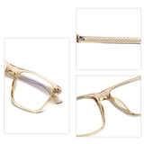 Blue Light Blocking Glasses Frame for Optical Prescription Eyeglasses Frame New Arrival Full Rim Plastic UV400 Anti-scratch