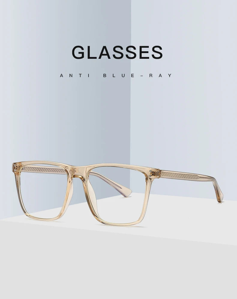 Blue Light Blocking Glasses Frame for Optical Prescription Eyeglasses Frame New Arrival Full Rim Plastic UV400 Anti-scratch