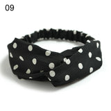 New Fashion Women Girls Bohemian Hair Bands Print Headbands Vintage Cross Turban Bandage Bandanas HairBands Hair Accessories