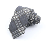 New Soft TR Fabric Polyester Ties For Men Skinny Plaid Business Tie Wedding Dress Butterfly Designer Daily Neckwear Accessories