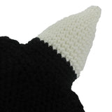New Barbarian Viking Beanie Beard Horn Hat Handmade Knit Winter Warm Cap Men Women Birthday Cool Funny Gag Party Christmas