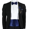 New Fashion Mens Cummerbund Bow Tie Brooch Set Black Red Blue   Waist Seal For Formal Tuxedo Business Suit Dinner Accessories