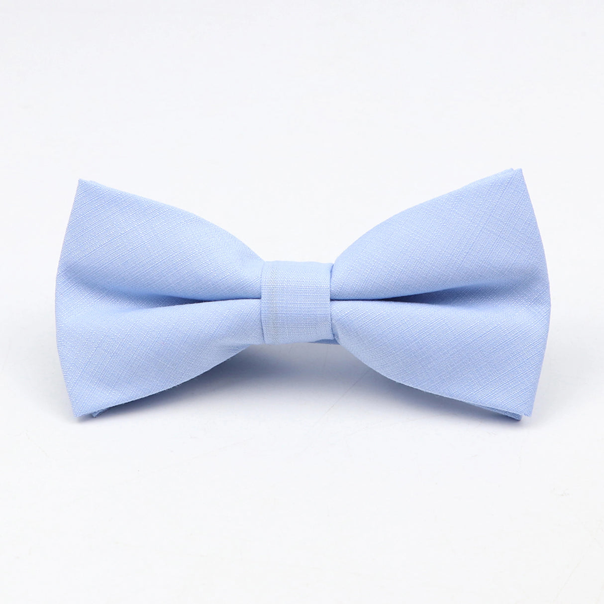 Soft Polyester Solid 15 Colors Father-son Bowtie Set Black Blue Khaki Butterfly Casual Bow Tie For Men Boy Wedding Accessory