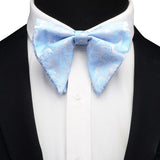 GUSLESON Fashion Paisley Bow Tie For Men Women Classic Big Bowtie For Party Wedding Bowknot Adult Mens Bowties Cravats Red Tie