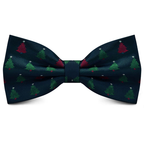 Christmas Bow tie for Men Women Snowmen Christmas Tree Bow knot Pre-tied Adult Silk Jacquard Bowtie Double Fold Cravats Party